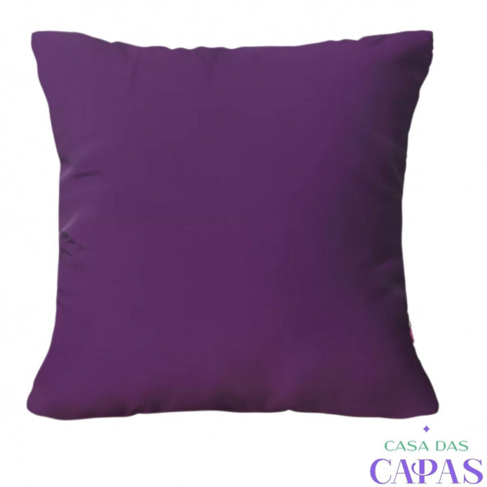 Kit 4 Capas de Almofada - Alegria Roxo