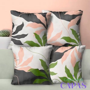 Kit 4 Capas de Almofada - Alga