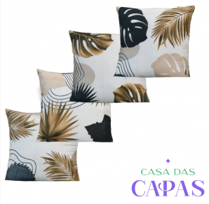 Kit 4 Capas de Almofada - Congo