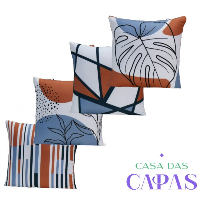 Kit 4 Capas de Almofada - Dacar