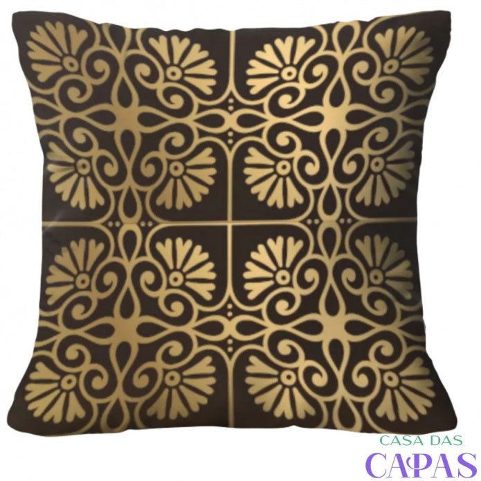 Kit 4 Capas de Almofada - Estampado