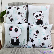Kit 4 Capas de Almofada Infantil - Pandinha