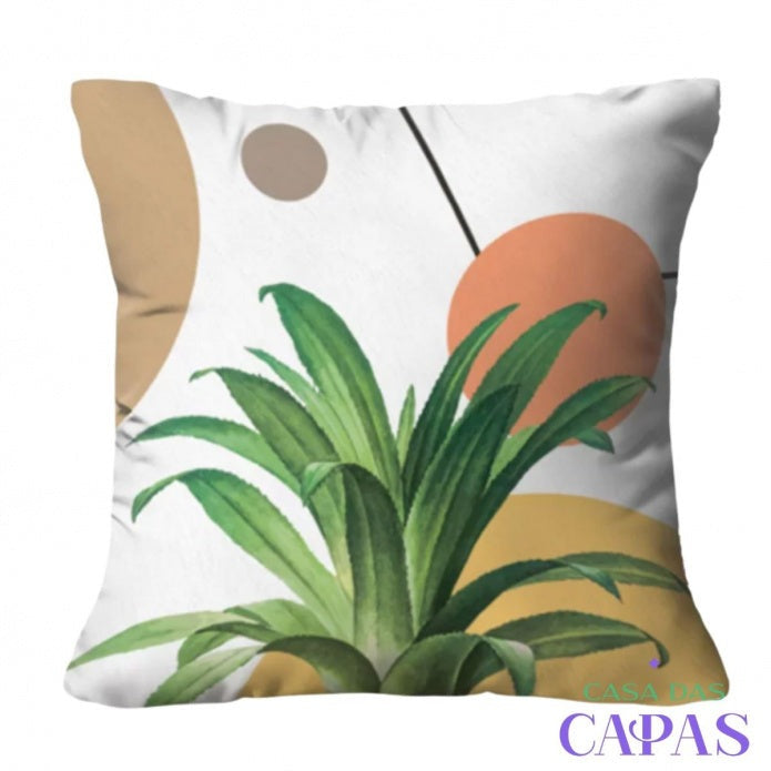 Kit 4 Capas de Almofada - Peperômia