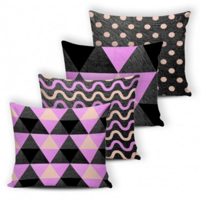 Kit 4 Capas De Almofada - Teen