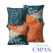 Kit 4 Capas de Almofada - Tranquilidade