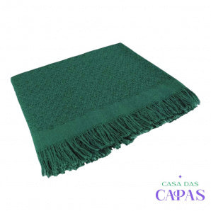 Manta para Sofá Soft- Verde Escuro