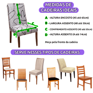 Capa de Cadeira Spandex - Tulipa casadas-capas