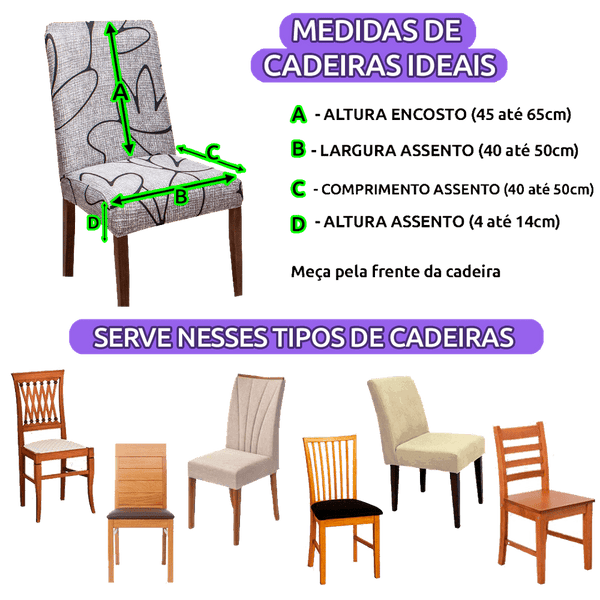 Capa de Cadeira Spandex - Tulipa casadas-capas