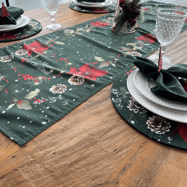 Trilho de Mesa - Merry Christmas