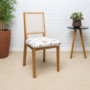 Capa para Assento de Cadeira - Mandala Gold