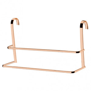 Toalheiro de Box Duplo 45 cm - Rose Gold