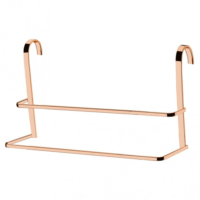 Toalheiro de Box Duplo 45 cm - Rose Gold