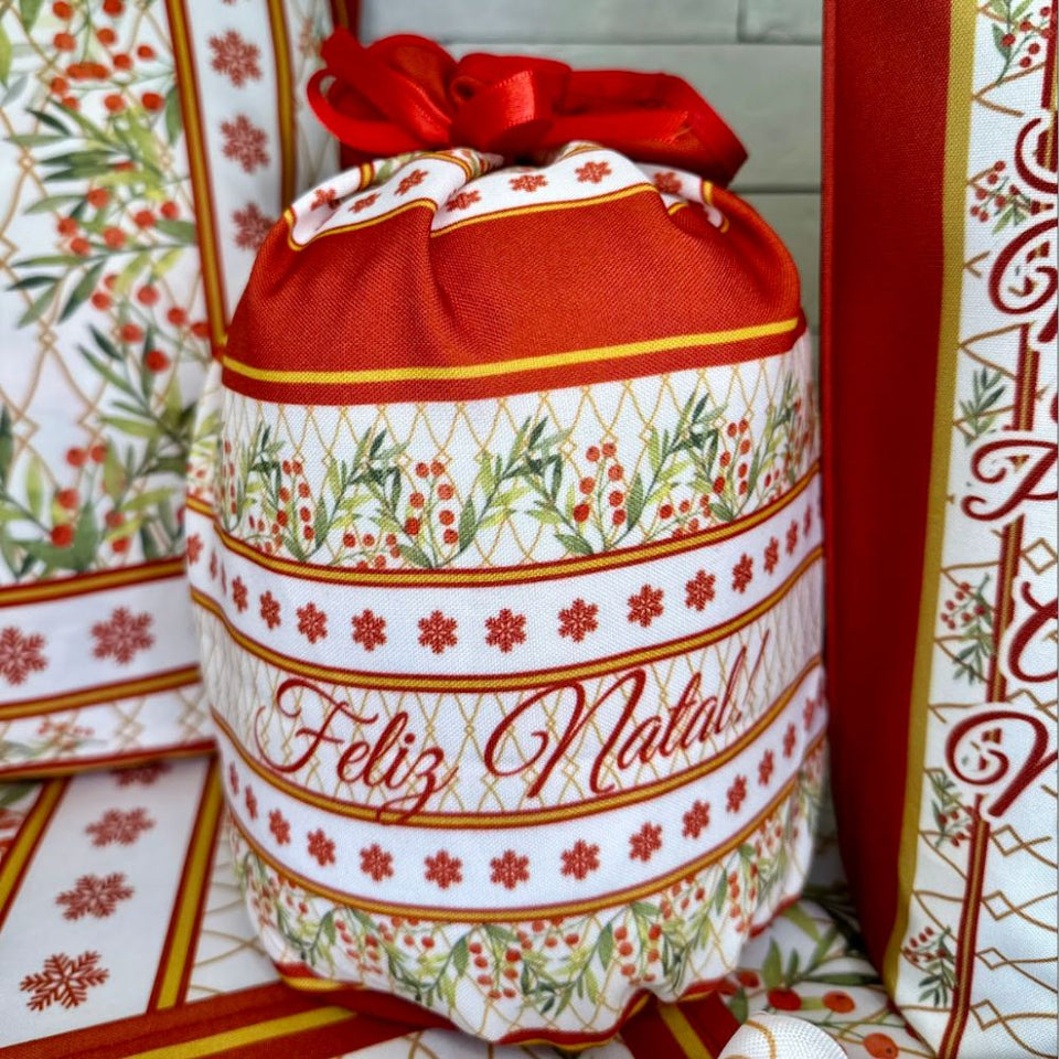 Porta Panetone Natal-Azevinho