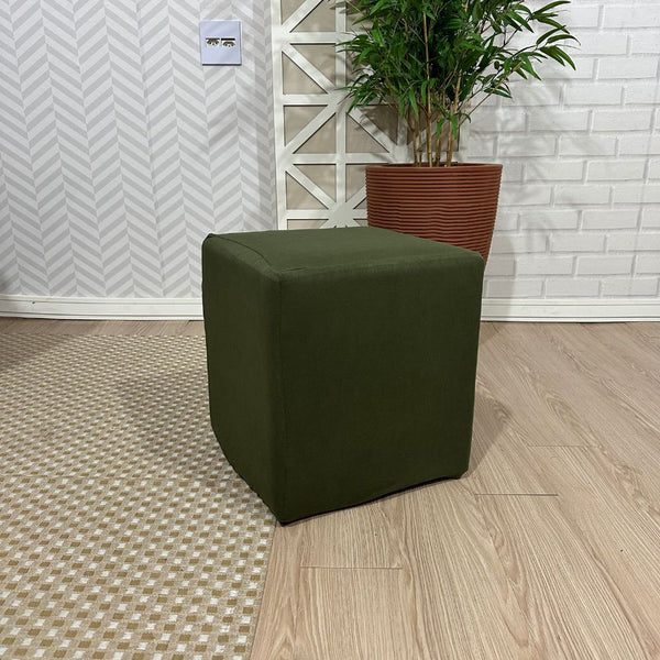 Capa para PUFF Verde Militar