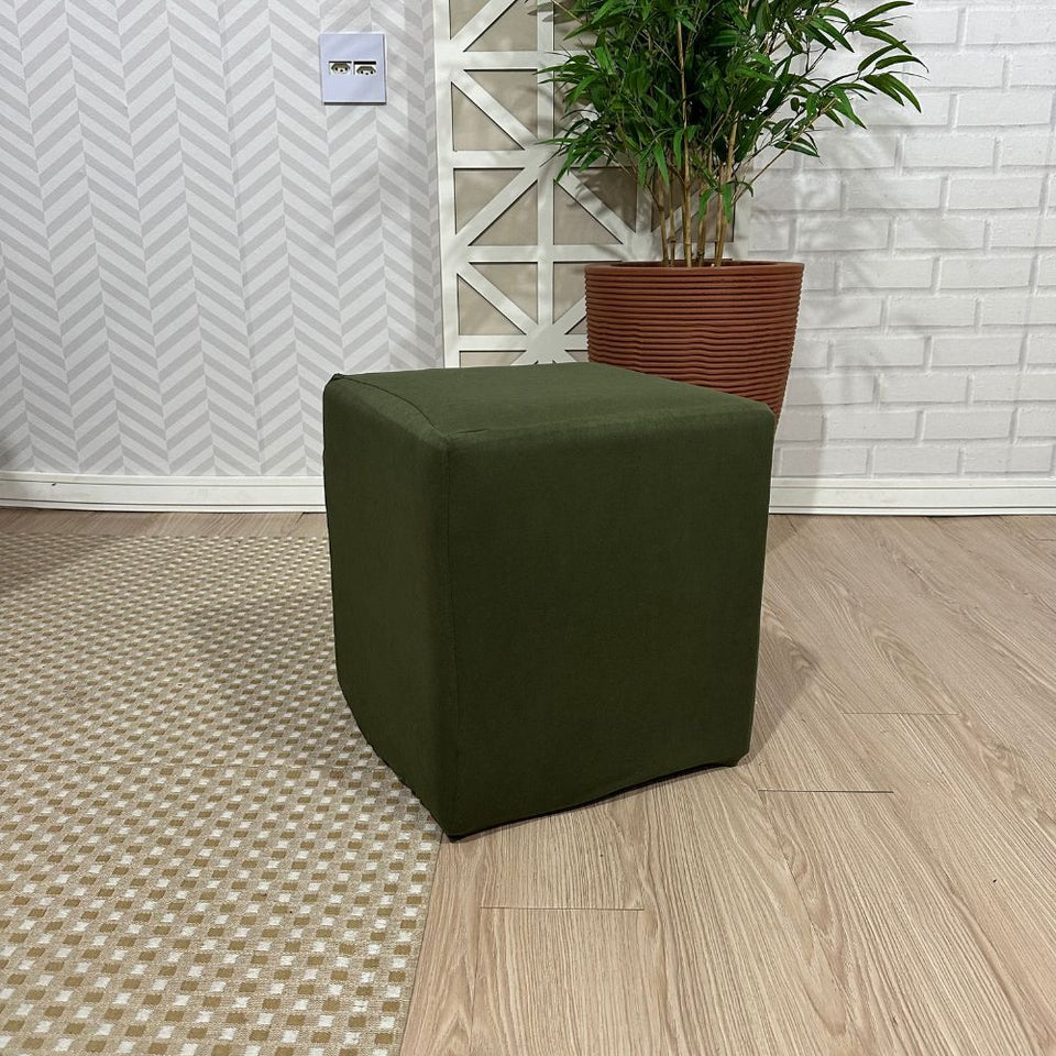 Capa para PUFF Verde Militar