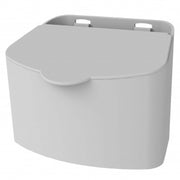 Saleiro Plástico Com Tampa Cozinha Prática 500g - Branco