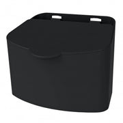 Saleiro Plástico Com Tampa Cozinha Prática 500g - Preto