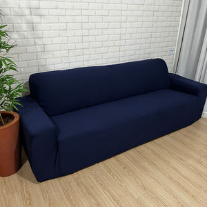 Capa de Sofá Spandex Premium - Azul Marinho