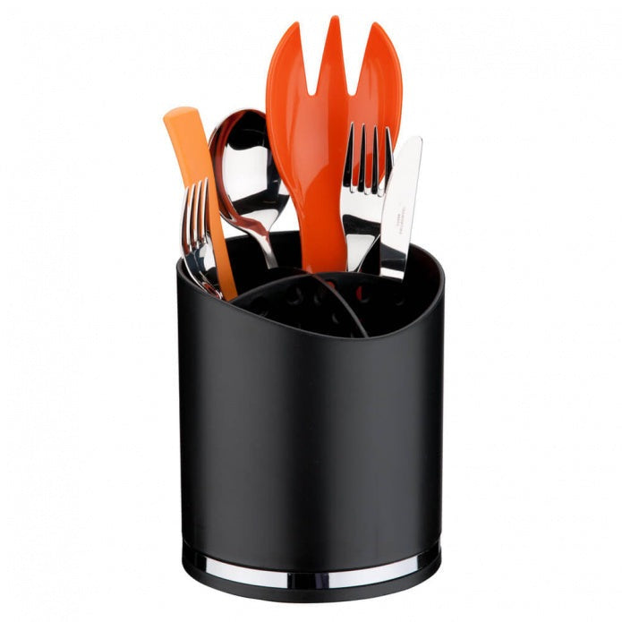 Kit de Cozinha 4 Peças - Preto e Cromado