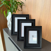 Kit 3 Porta Retratos Tijolinho Preto
