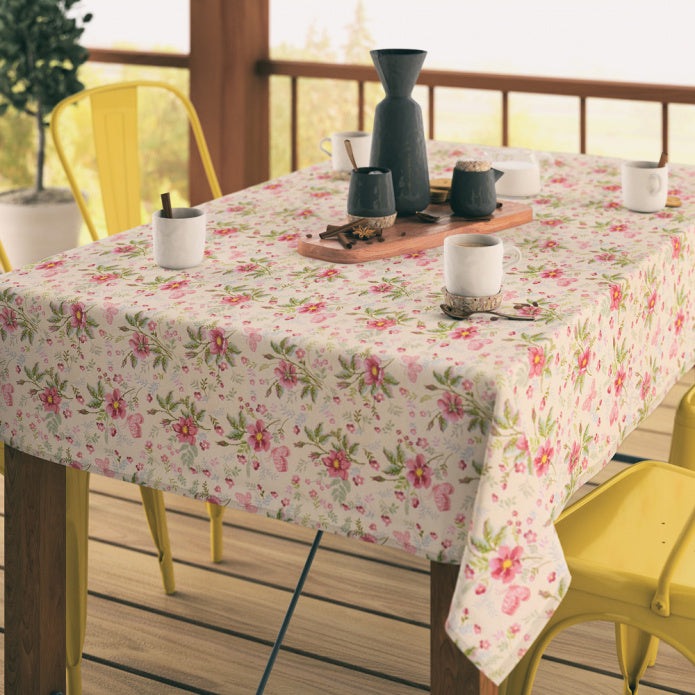 Toalha de Mesa Colonial Floral