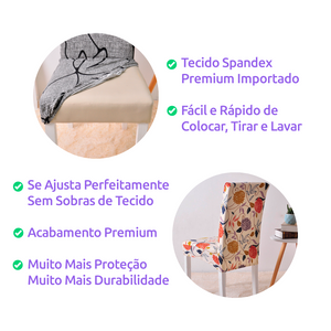 Capa de Cadeira Spandex - Saara