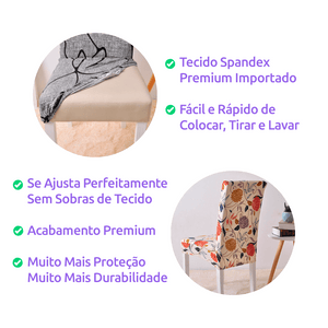 Capa de Cadeira Spandex - Pântano casadas-capas