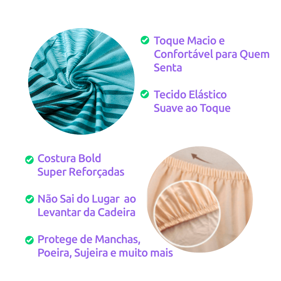 Capa de Cadeira Spandex - Bisco