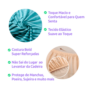 Capa de Cadeira Spandex - Pântano casadas-capas
