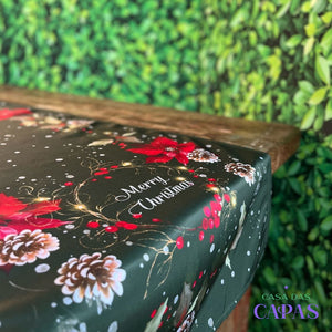 Mesa Posta Completa Natal - Merry Christmas