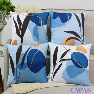 Kit 4 Capas de Almofada - Céu Azul