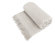 Manta para Sofá Soft- Branco