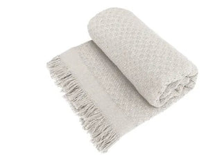 Manta para Sofá Soft- Branco