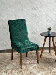 Capa de Cadeira Veludo - Verde casadas-capas