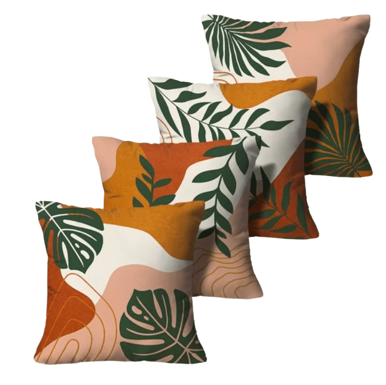 Kit 4 Capas de Almofada - Bora Bora