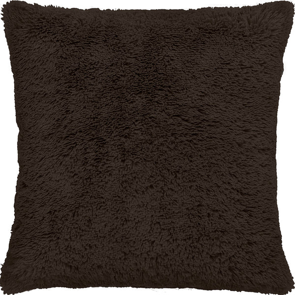 Capa de Almofada Baby Soft Pelúcia - Marrom