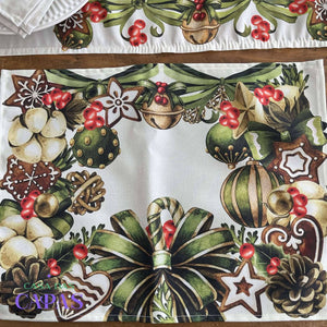 Mesa Posta Completa Natal - Guirlanda