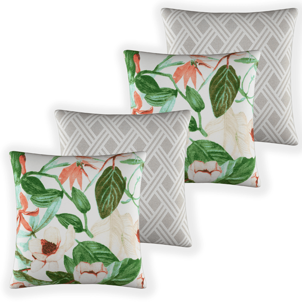 Kit 4 Capa de Almofada AcquaBlock - Garden