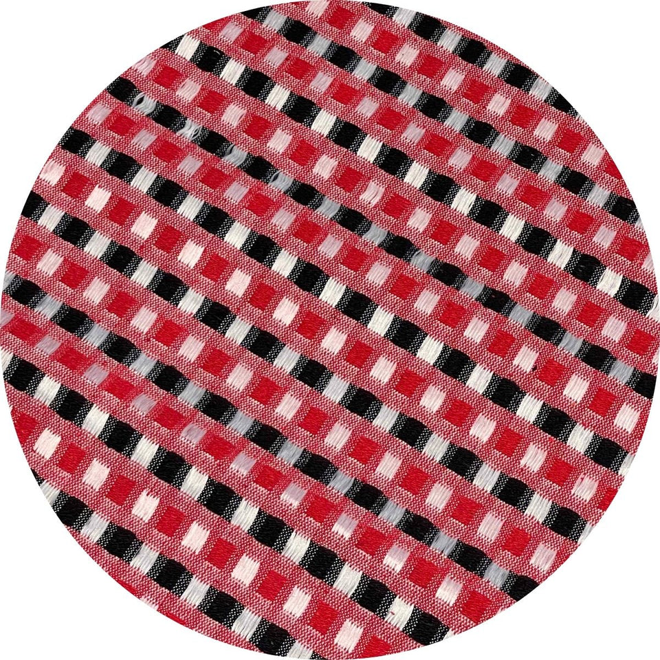 Kit Tapete De Banheiro 3 Peças Antiderrapante - Jordânia Vermelho