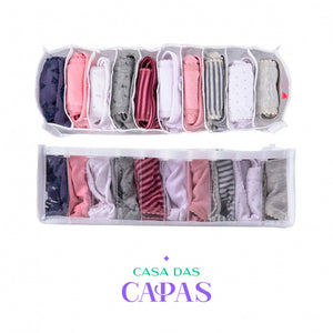 Organizador para roupas íntimas - Vários Tamanhos