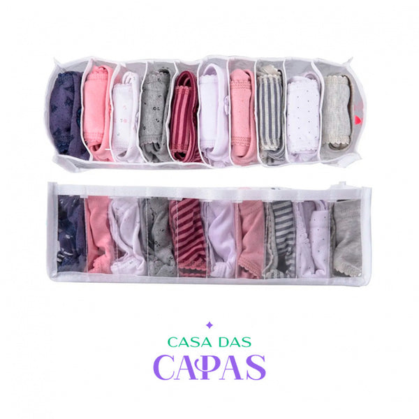 Organizador para roupas íntimas - Vários Tamanhos